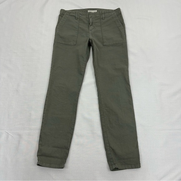 Joie size 27 Painter Chino Pant in Olive Fatigue - Picture 10 of 16